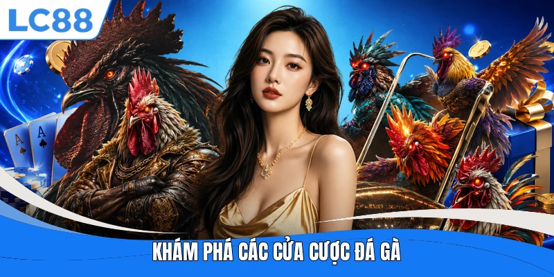 Khám phá các cửa cược đá gà