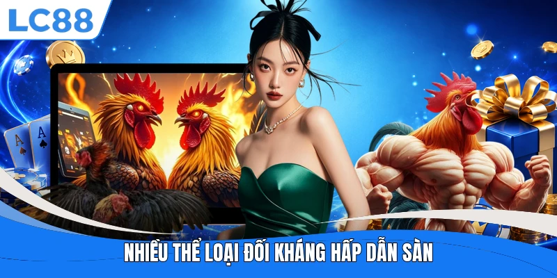 Nhiều thể loại đối kháng hấp dẫn sàn